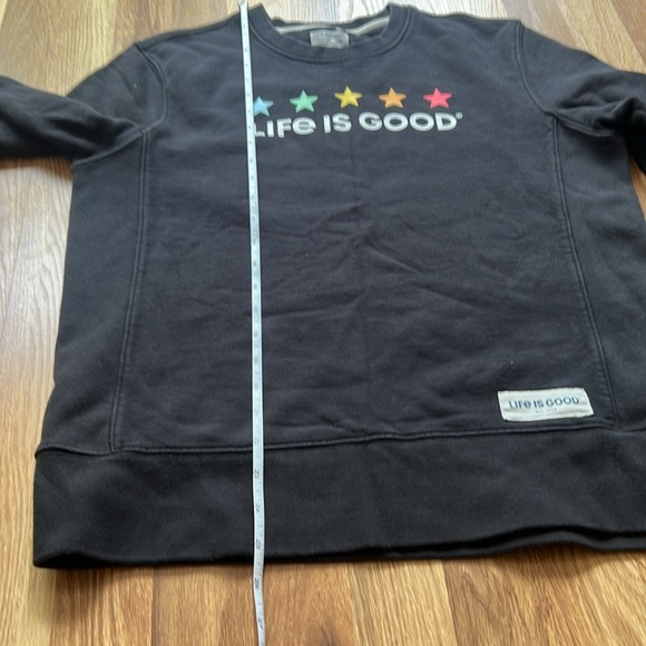 Life is Good Cotton Crew Sweatshirt - Picture 5 of 8